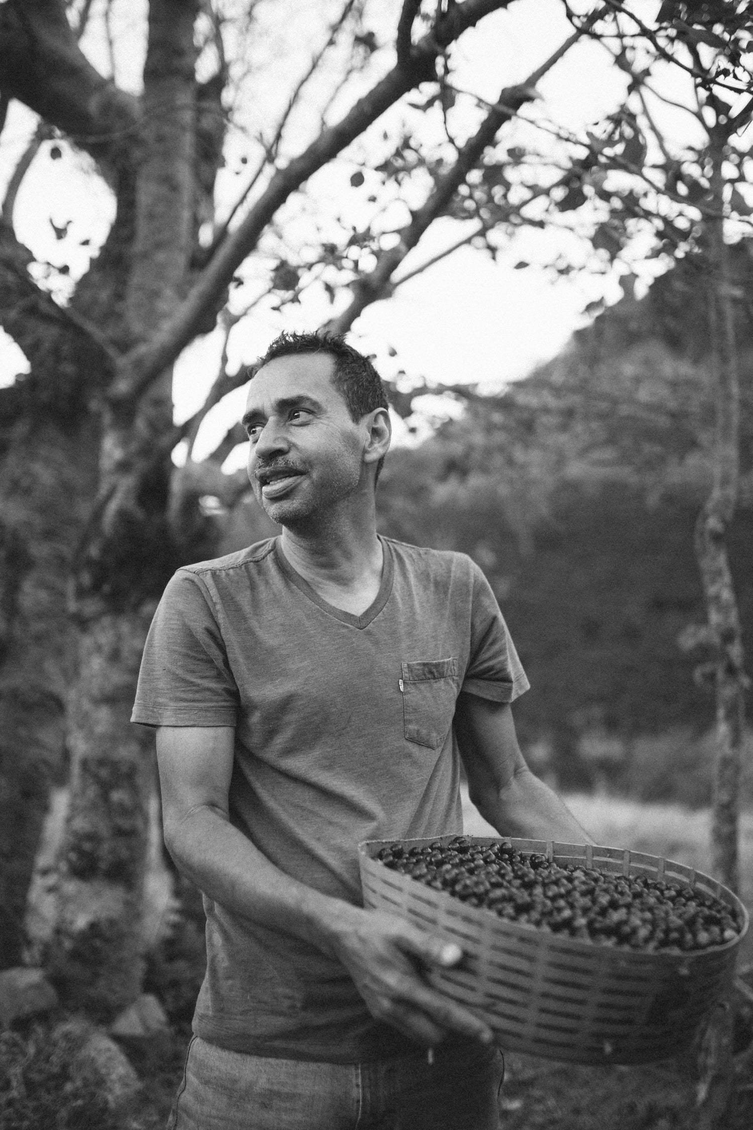 Jorge Vasquez Urena at his farm in Costa Rica